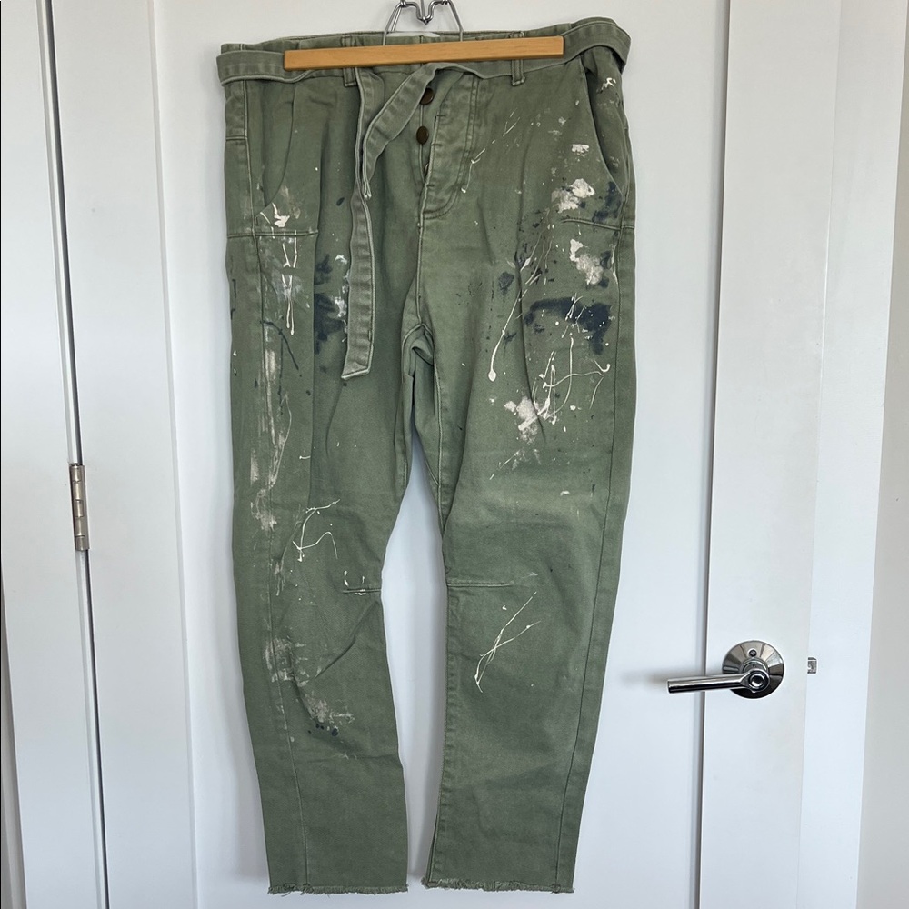 Paint-Splattered Pants